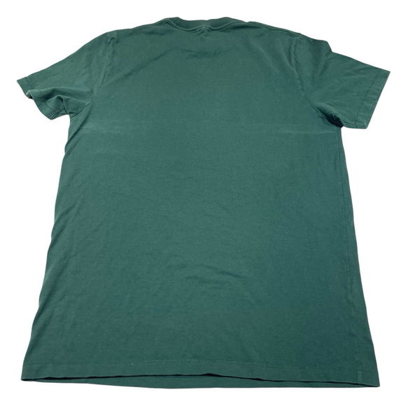 Hollister California Y2K Mens Green Logo Short Sleeve TShirt Sz L Streetwear HTF - Picture 6 of 11